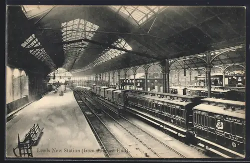 AK Leeds, New Station from the East End