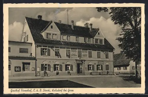 AK Kalsdorf bei Graz, Gasthof Finzehof, Inh. C. u. B. Streck
