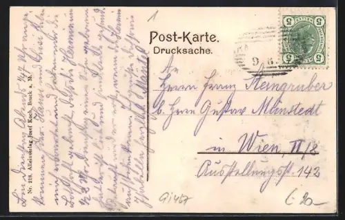 AK Maria Rehkogel b. Bruck, Ferd. Zisser`s Gasthaus Zur Linde, Kirche im Ort