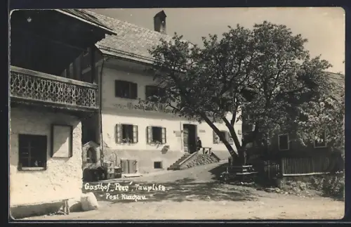 AK Bad Mitterndorf, Gasthof Peer mit Gemischwarenladen