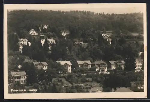 AK Pressbaum Lawies, Ortsansicht aus der Vogelschau