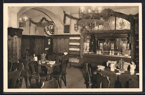 AK Wien, Restaurant Linde und Lindenkeller, Rotenturmstrasse 12
