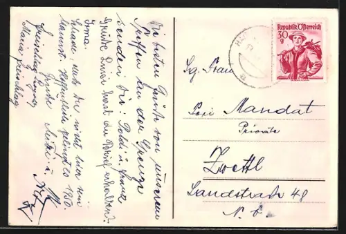 AK Haibach, Gasthof zur Mauth, Inh. Josef Altmann