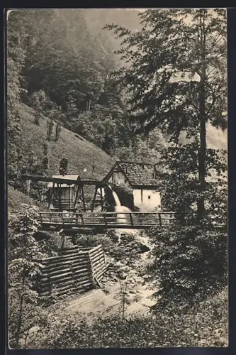 AK Gaming / N.-Ö., Nestelbergmühle im Nestelberggraben