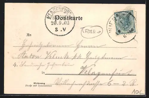 AK Wien, Kärntnerstrasse, Strassenpartie mit Oper und Stefansdom