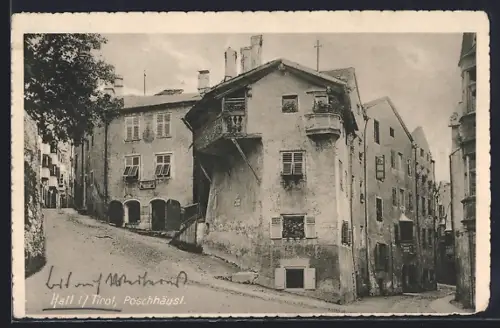 AK Hall i. T., am Poschhäusl