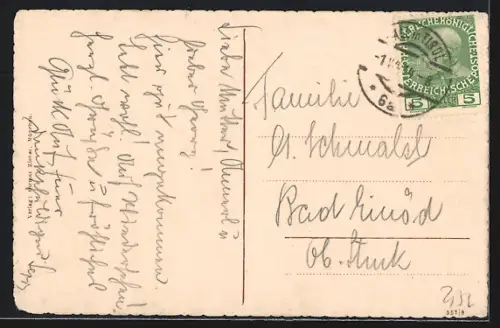 AK Hall i. T., am Poschhäusl