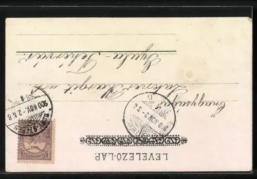 Sonnenschein-AK Wolkenhimmel mit goldener Sonne, Sommerblumen