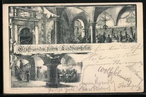 AK Graz, Partie im Landhauskeller