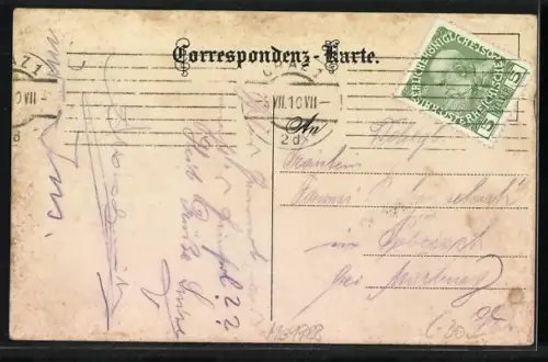 AK Graz, Restaurant Tiroler Weinstube von Heinr. Egger, Speisesaal