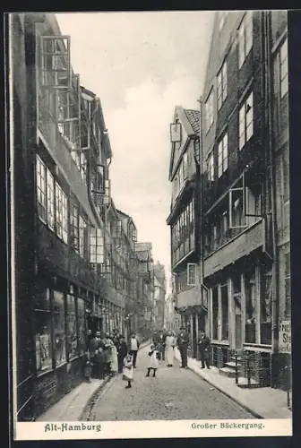AK Alt-Hamburg, Grosser Bäckergang