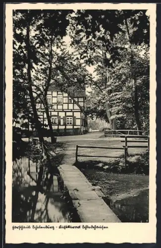 AK Schledehausen / Bissendorf, Gasthaus Schledeburg