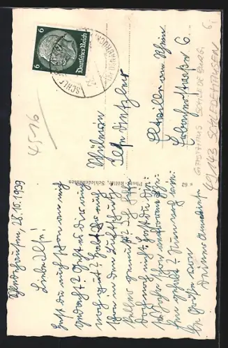 AK Schledehausen / Bissendorf, Gasthaus Schledeburg