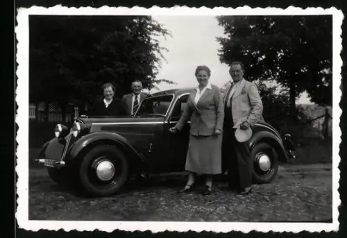 Fotografie Auto DKW, Kfz-Kennzeichen Berlin