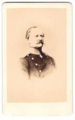 Fotografie Prinz Friedrich August Eberhard von Württemberg, preussischer Generaloberst der Kavallerie in Uniform