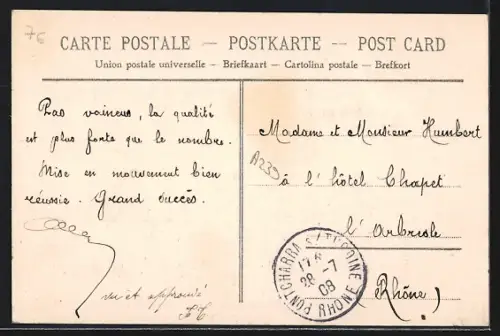 AK Pontcharra, Petite Place et route de Saint-Forgeux, Café Comptoir et commerces adjacents