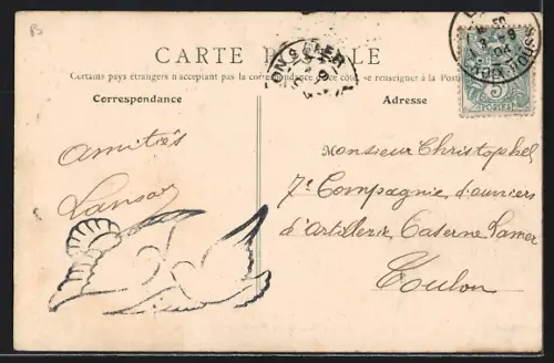 AK Lyon /Vaise, Rue de la Pyramide avec tramway et passants