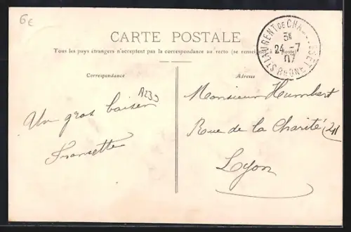 AK Saint-Laurent-de-Chamousset, Place des Roches