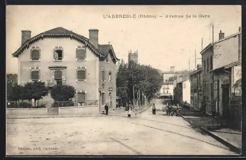 AK L`Arbresle /Rhône, Avenue de la Gare