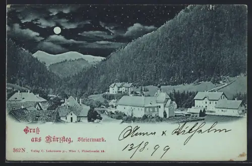 AK Mürzsteg, Sicht über den Ort