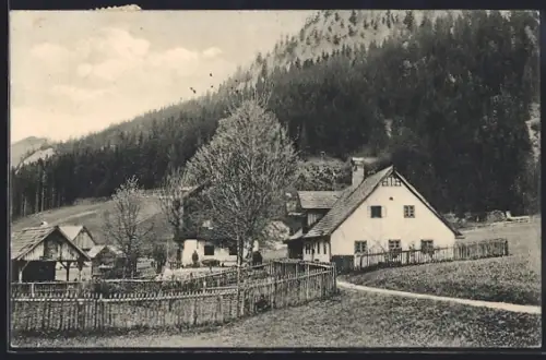 AK Neuwald, Karl Diegruber's Touristen-Gasthaus