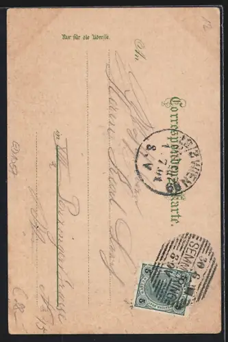 Lithographie Mürzzuschlag, Totalansicht