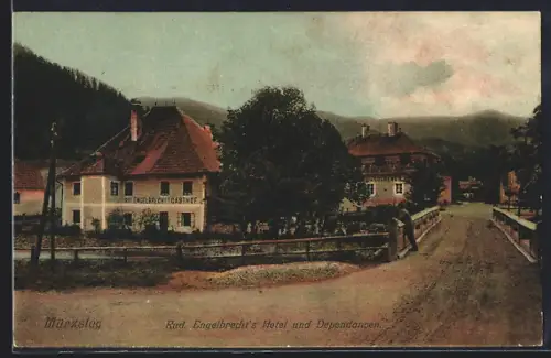 AK Mürzsteg, R. Engelbrechts Hotel und Dependancen