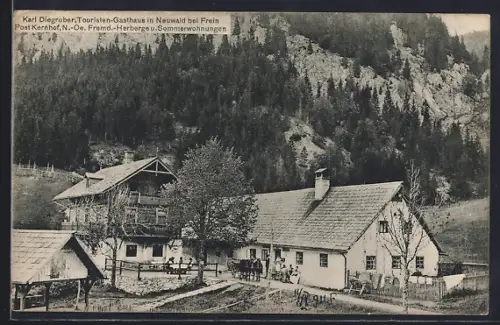 AK Neuwald bei Frein, Gasthaus Karl Diegruber