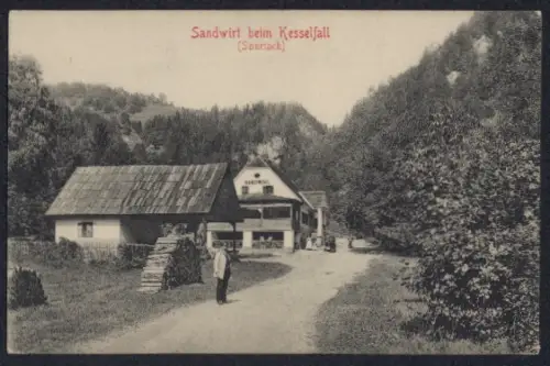 AK Semriach, Gasthaus Sandwirt beim Kesselfall