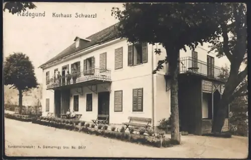 AK Radegund, Kurhaus Schwarzl