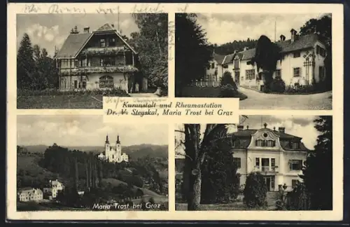 AK Maria Trost bei Graz, Kurhaus und Rheumastation Dr. V. Steyskal
