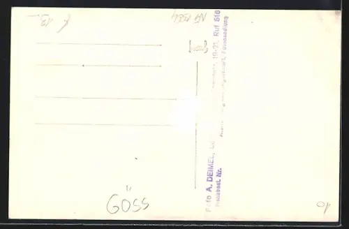 Foto-AK Göss, Halle in der Gösser Brauerei-Aktiengesellschaft