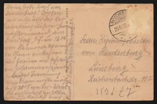 AK Rauschenberg / Hessen, Totalansicht