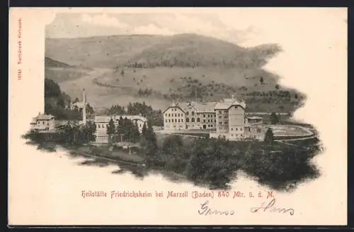 AK Marzell /Baden, Heilstätte Friedrichsheim