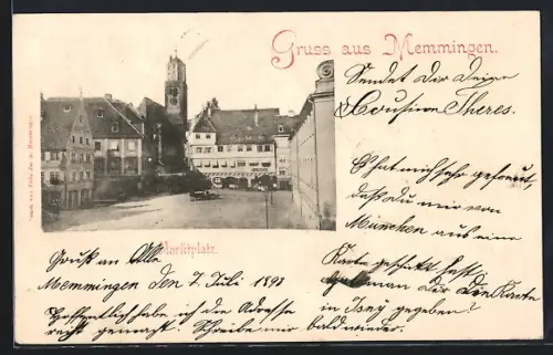 AK Memmingen, Marktplatz