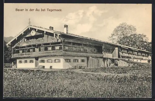 AK Tegernsee, Bauer in der Au