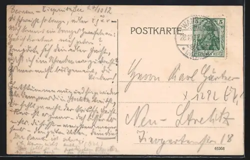 AK Wandlitz /Mark, Partie am Liepnitz-See