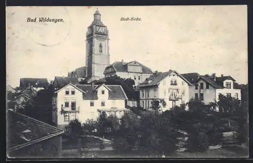 AK Bad Wildungen, Stadt-Kirche
