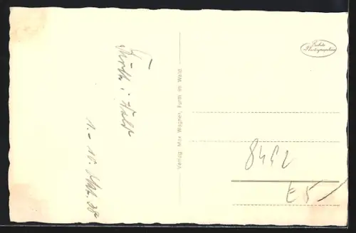 AK Furth im Wald, Stadtansicht mit Kirche