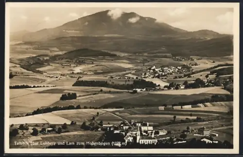 AK Lohberg, Talblick zum Hohenbogen