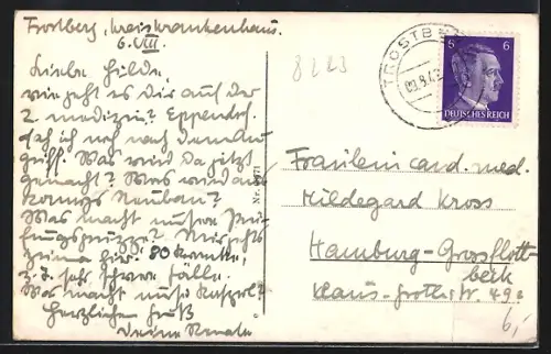 AK Trostberg a. Alz, Stadtansicht mit Kirche