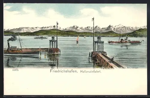 AK Friedrichshafen, Hafeneinfahrt