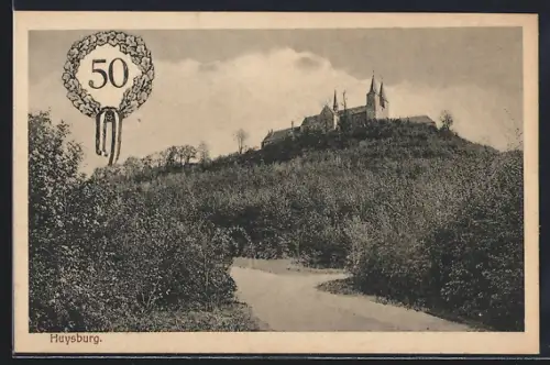 AK Dingelstedt, Kloster Huysburg, Jubiläum Vaterländischer Frauen-Verein 1868-1918