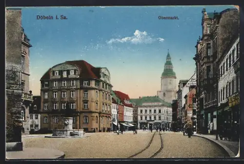 AK Döbeln, Obermarkt