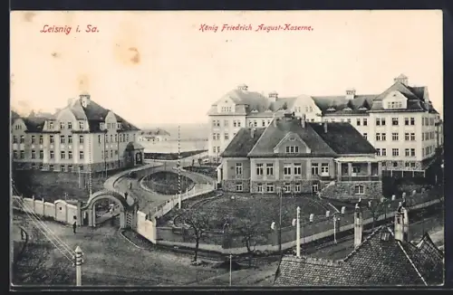 AK Leisnig i. Sa., König Friedrich August-Kaserne