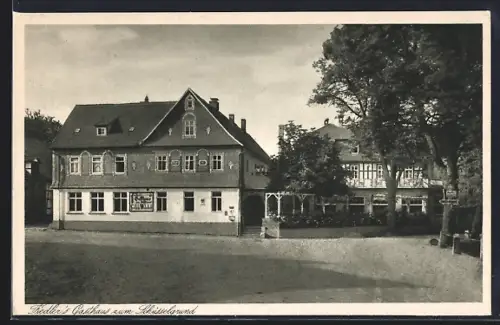 AK Wolfersdorf / Thür., Fiedler's Gasthaus