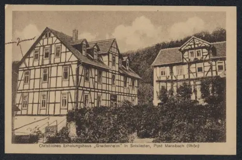 AK Soislieden / Rhön, Christliches Erholungshaus Gnadenheim