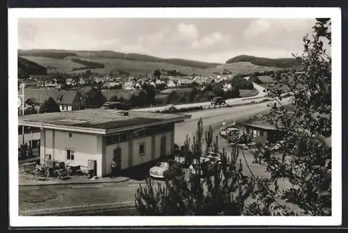 AK Kirchheim / Aulatal, Autobahn-Raststätte Karl Heidler