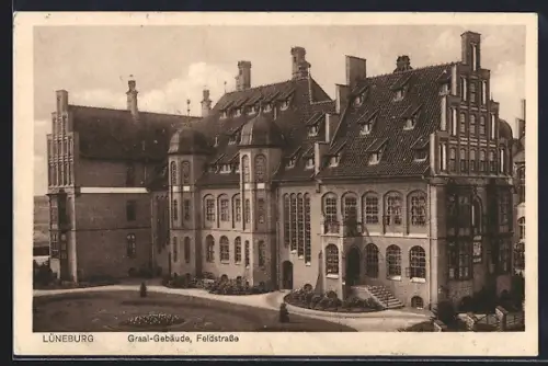AK Lüneburg, Graal-Gebäude in der Feldstrasse