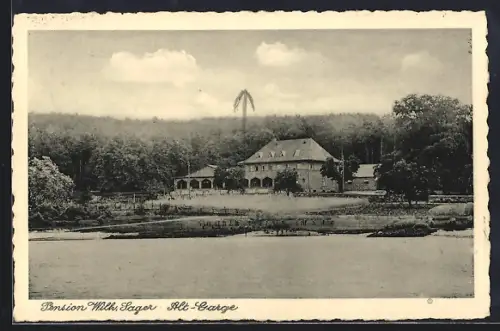 AK Alt Garge, Gasthaus Wilhelm Sager